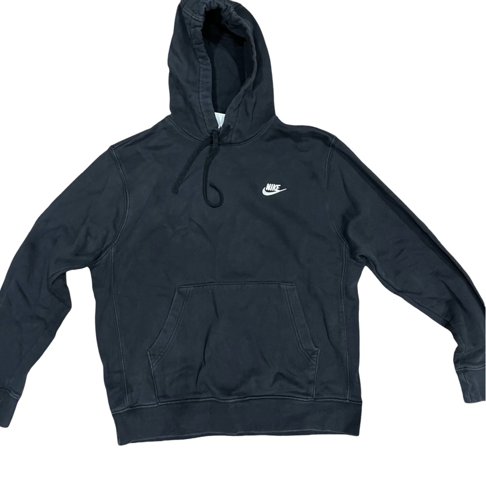 Nike Black Hoodie with Logo